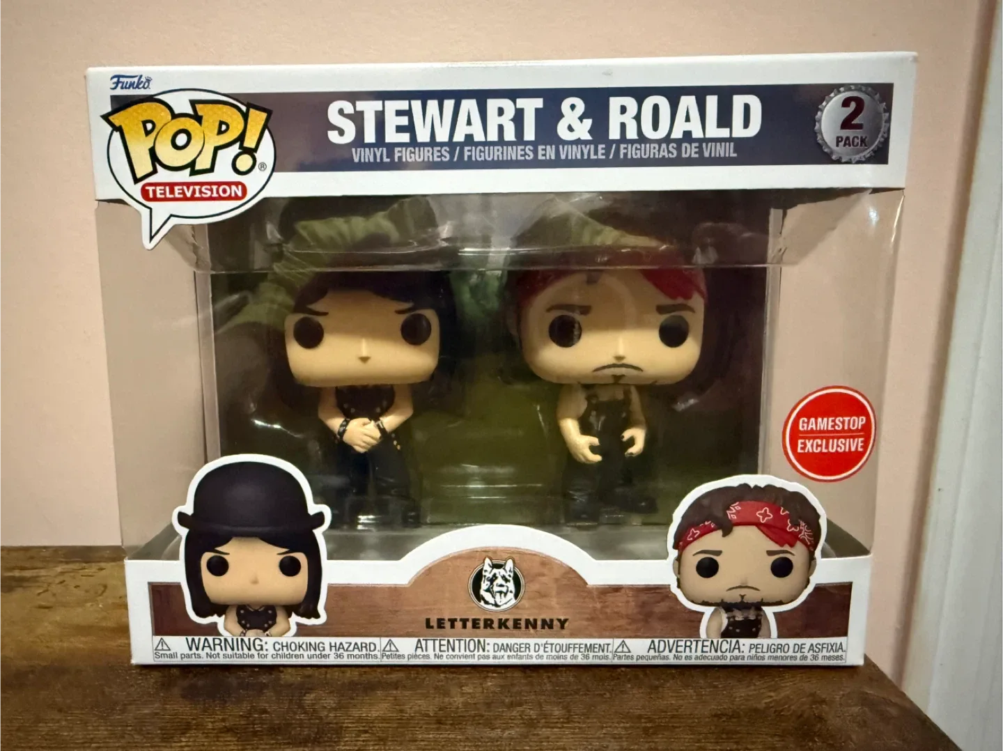Funko Pop! Letterkenny Stewart & Roald 2-Pack thumbnail