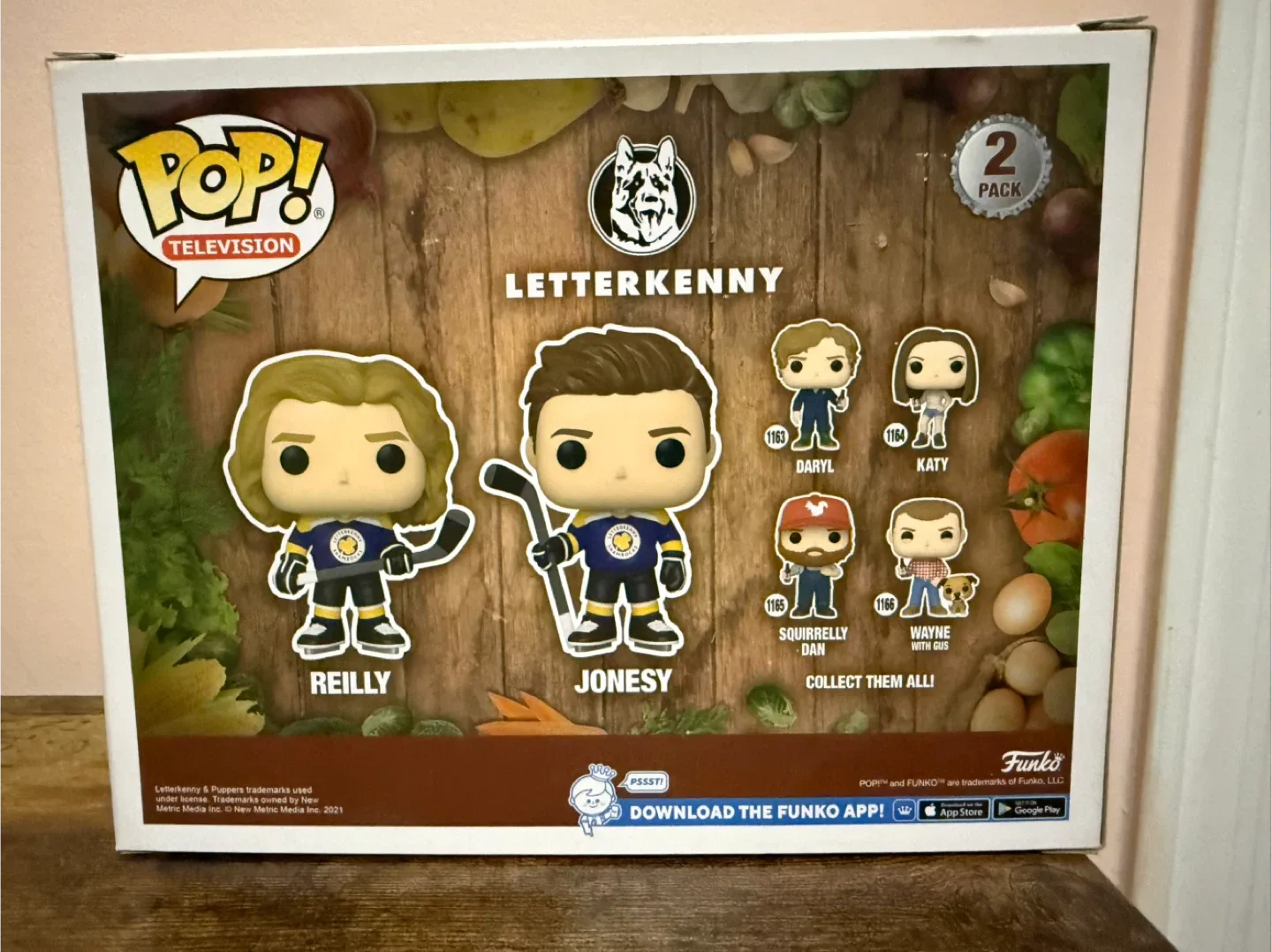 Funko Pop! Letterkenny Reilly & Jonesy 2-Pack image indicator(2)