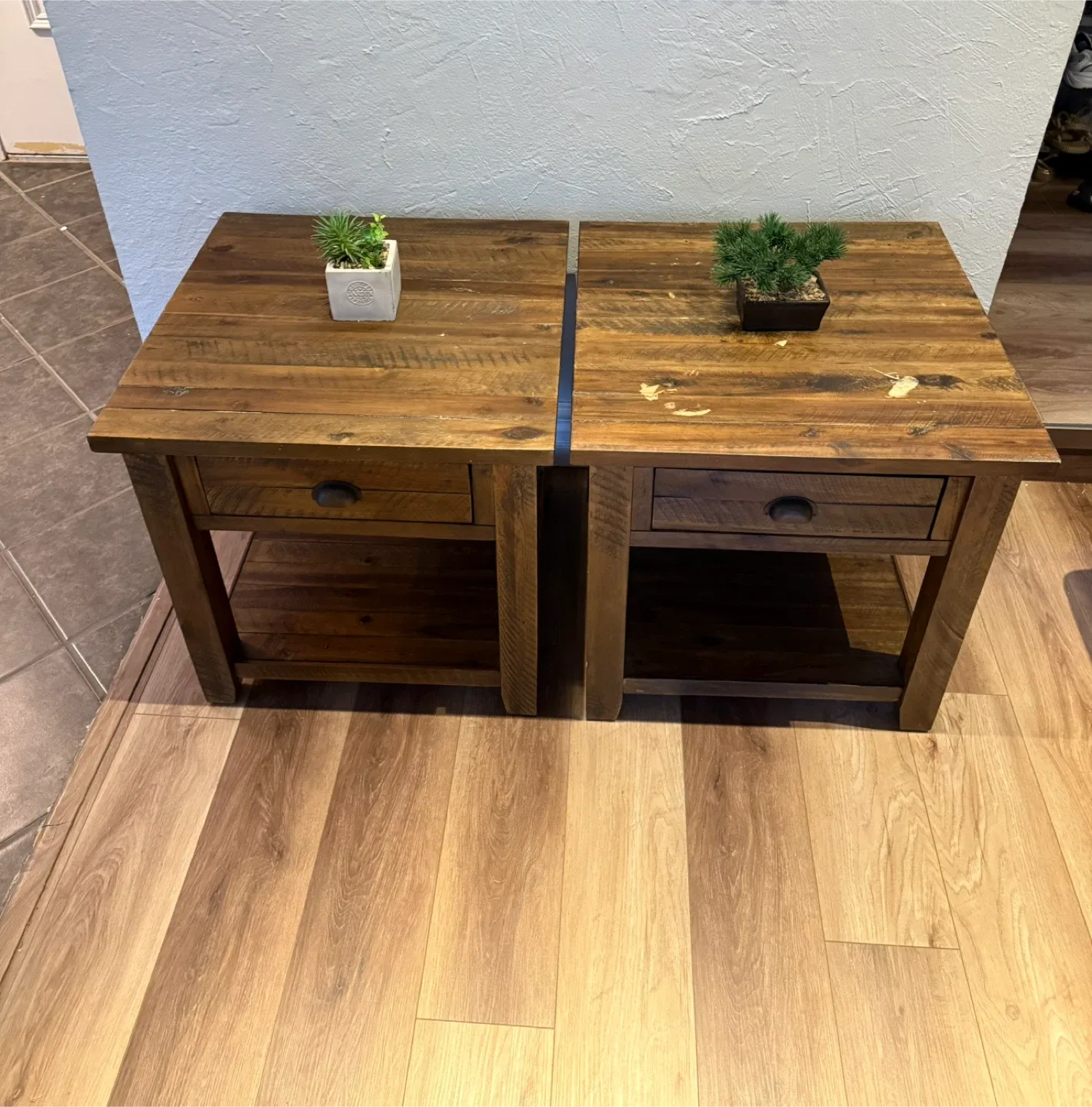 Quick sale-Solid Wood Nightstands image indicator(3)