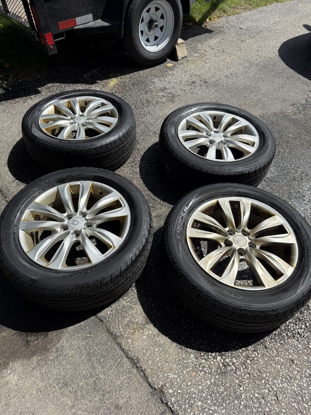 Kia Rims R18 5x114.3- Set of 4