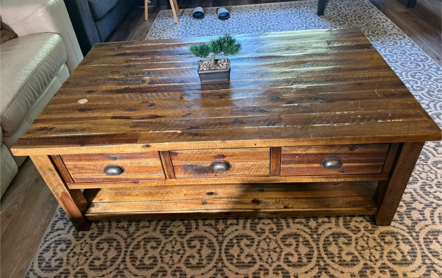 Quick sale-Solid Wood Nightstands image indicator(8)