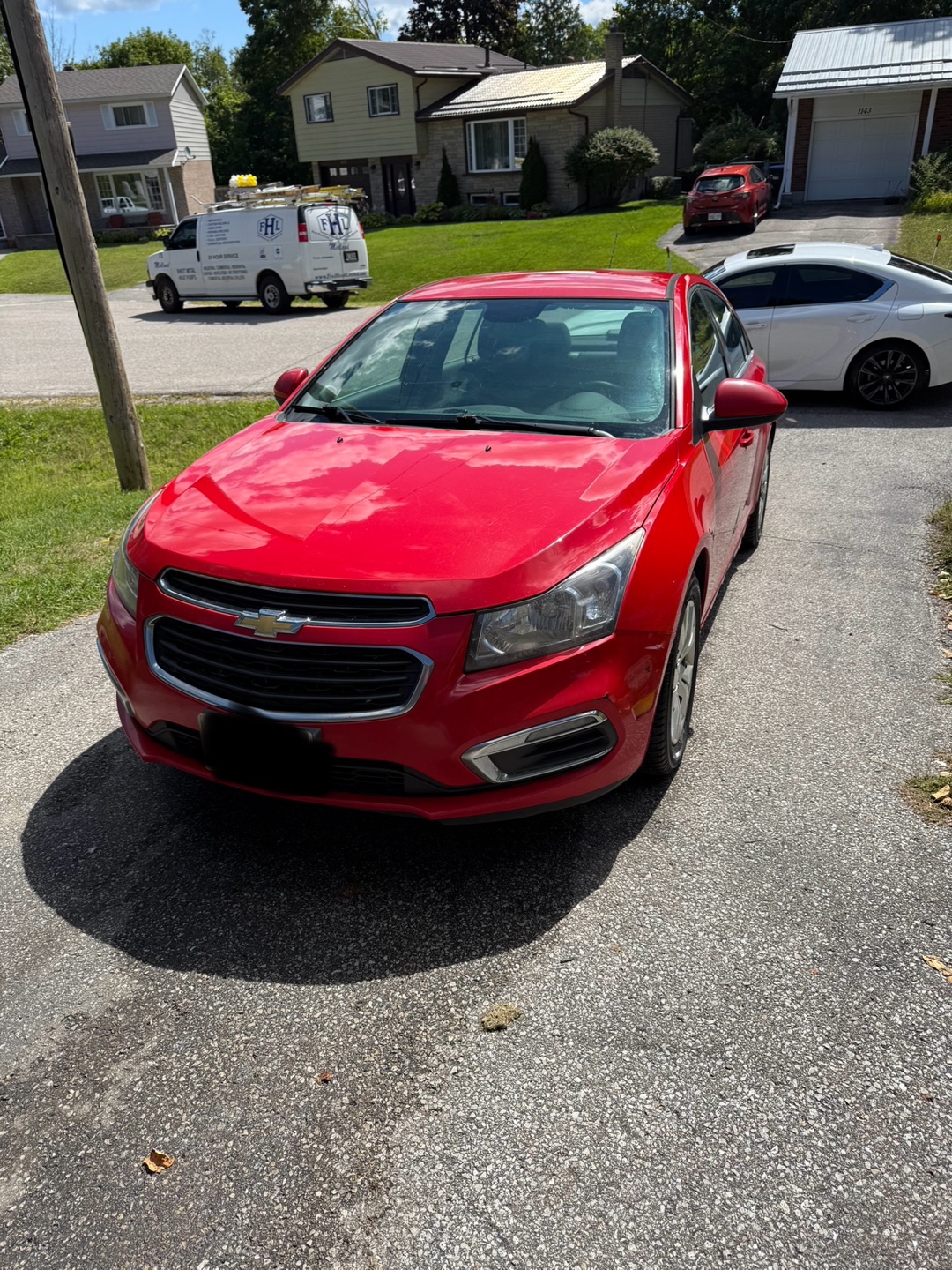 2015 Chevy Cruze 224,000km as-is