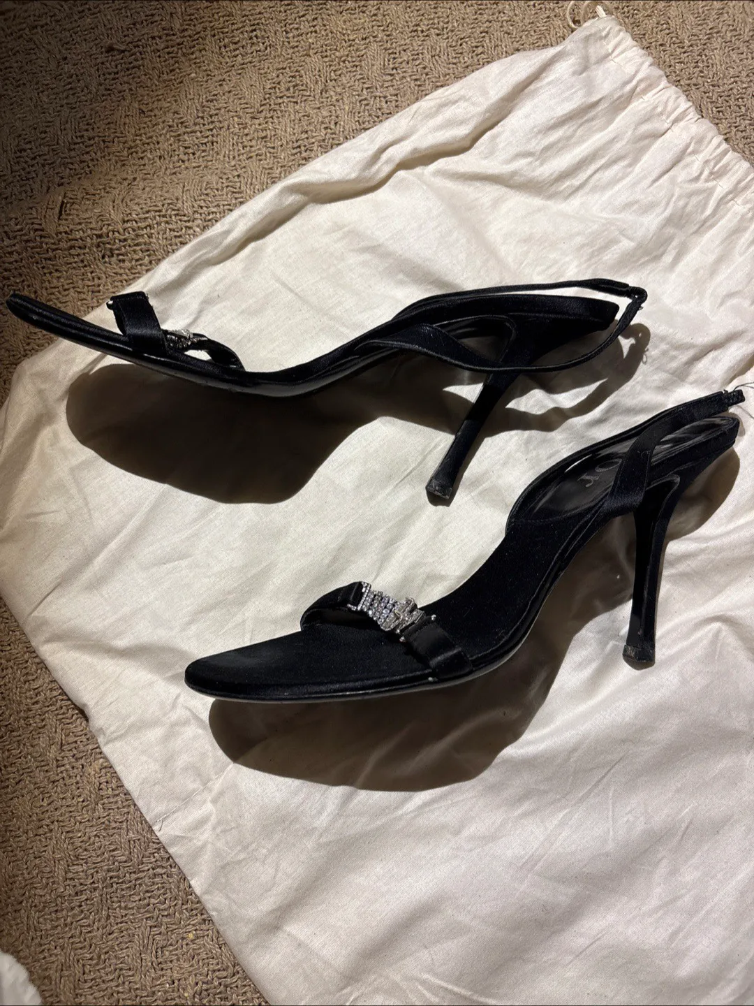 Dior Rhinestone Heel Sandals, Size 40 thumbnail