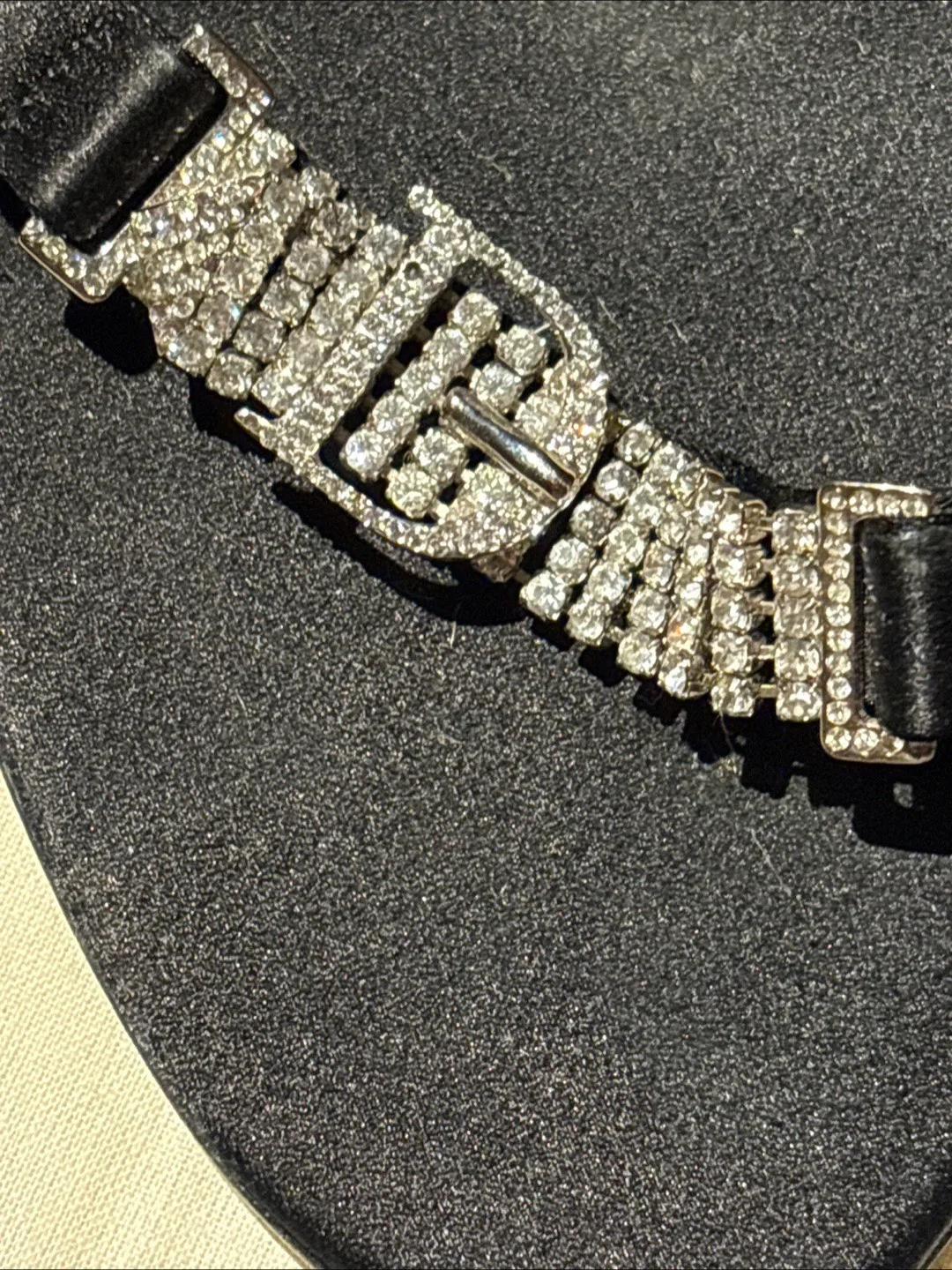 Dior Rhinestone Heel Sandals, Size 40 image indicator(2)