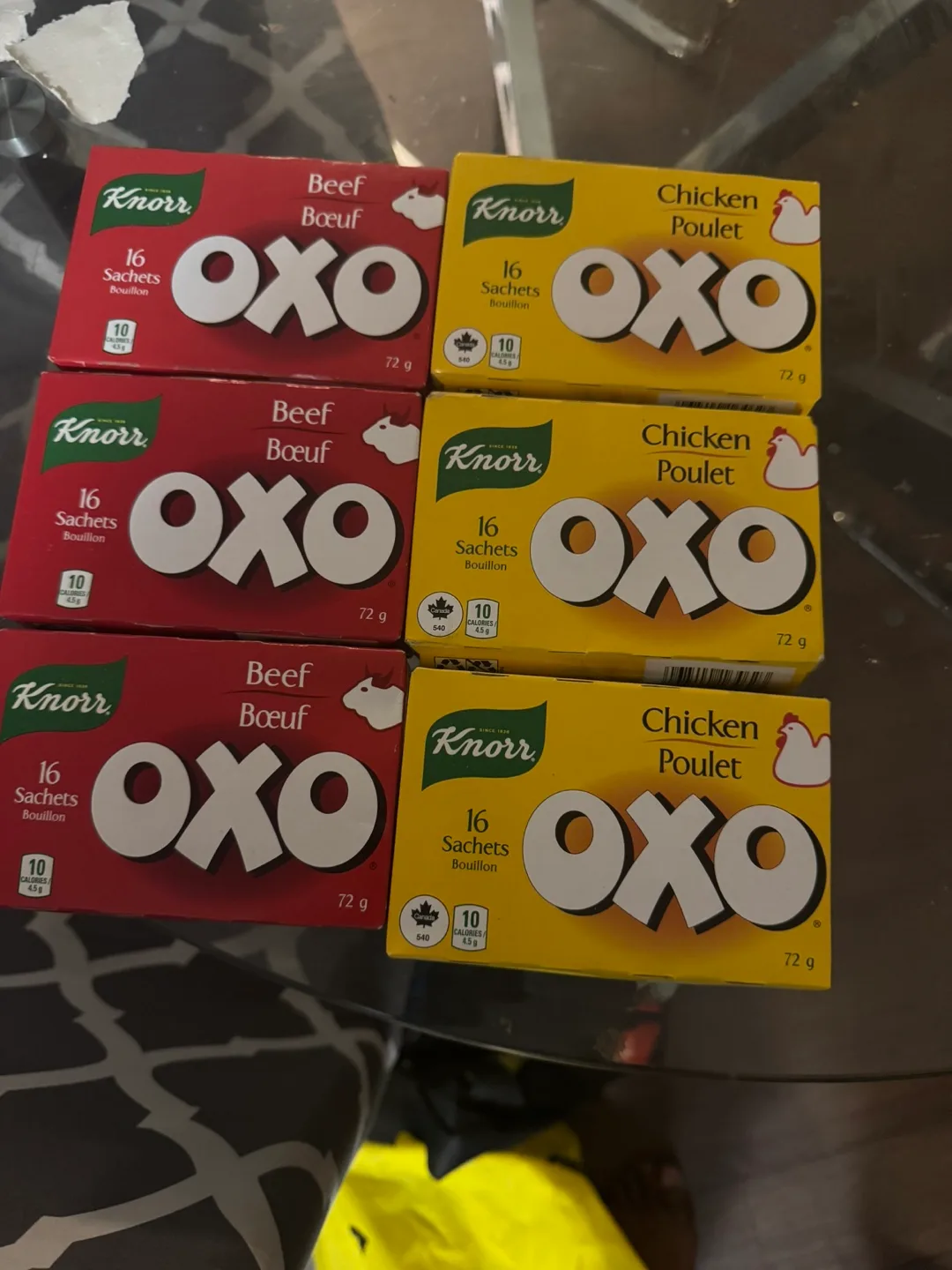 Knorr OXO Bouillon Cubes - Beef & Chicken thumbnail