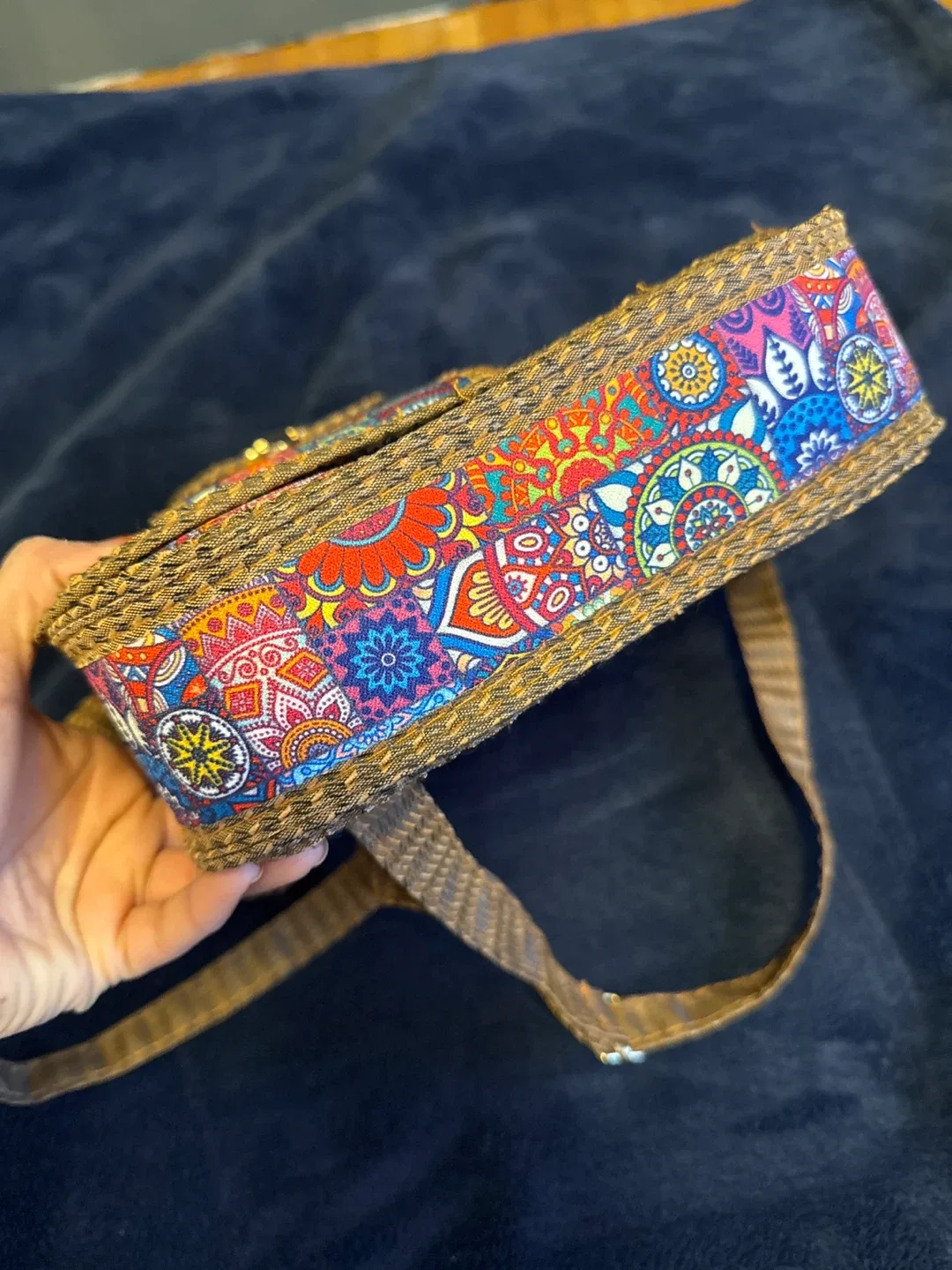 Colourful Patterned Shoulder Bag image indicator(4)