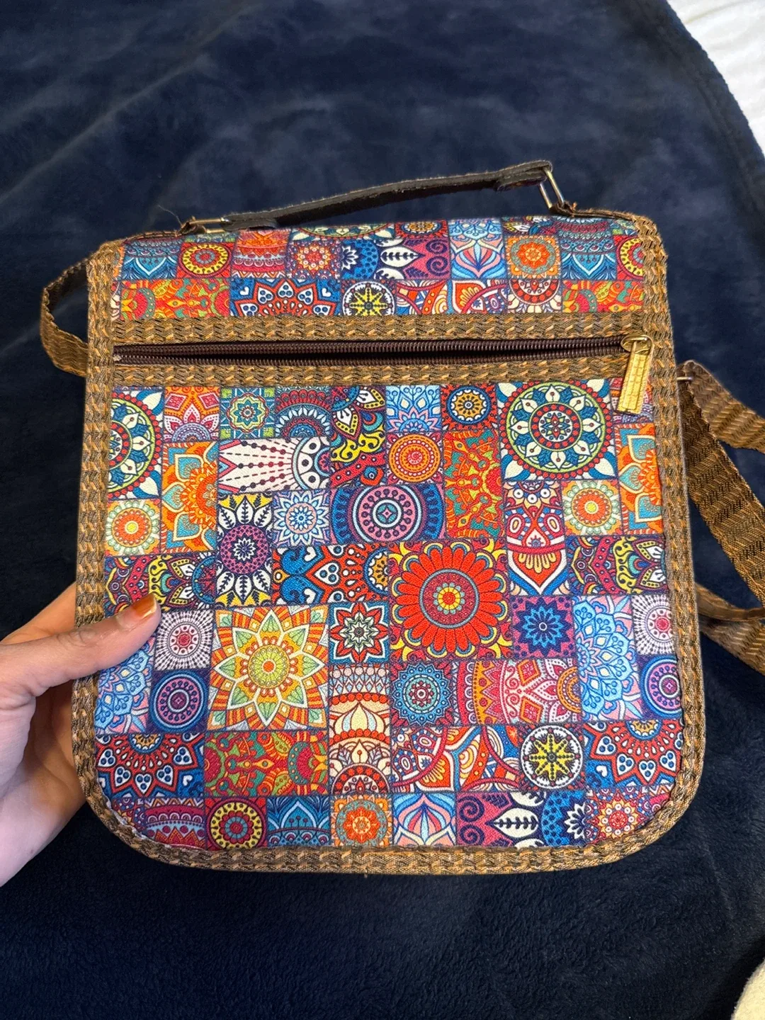 Colourful Patterned Shoulder Bag image indicator(5)