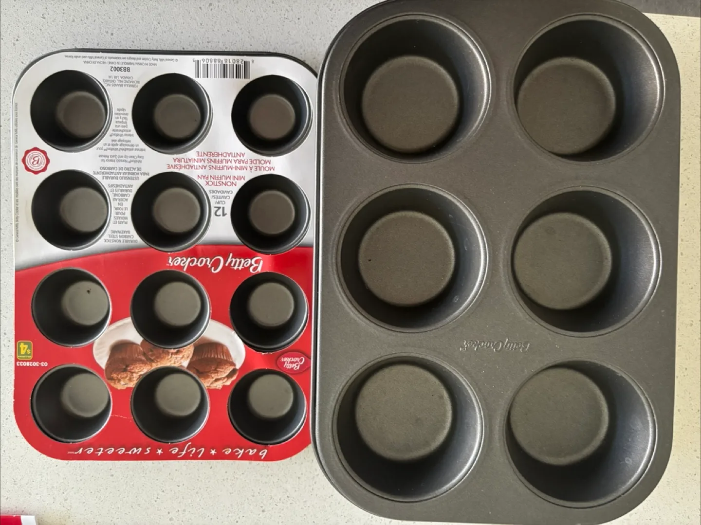 Betty Crocker Muffin Pans - 6 & 12 Cup thumbnail