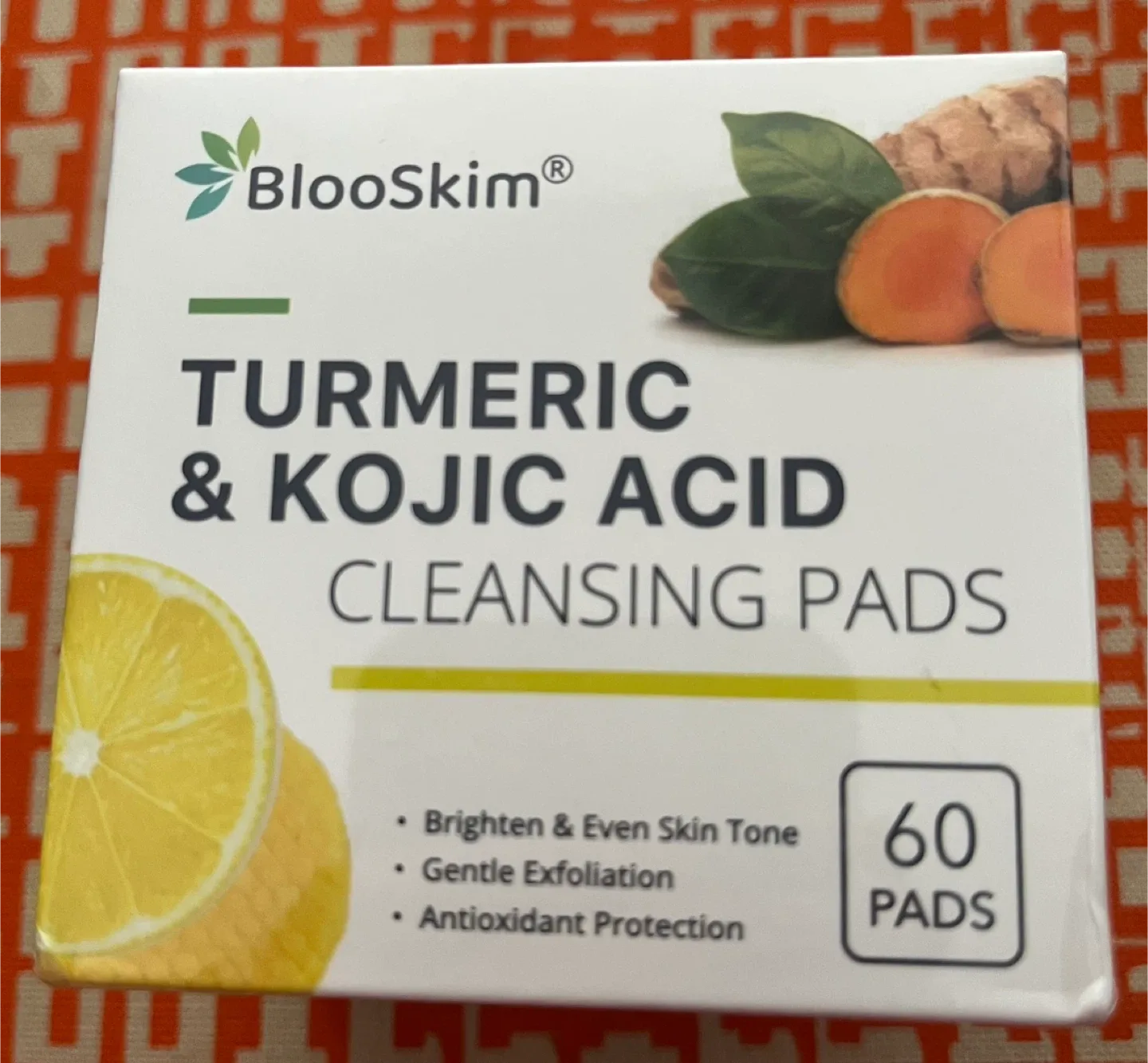BlooSkim Turmeric & Kojic Acid Cleansing Pads thumbnail