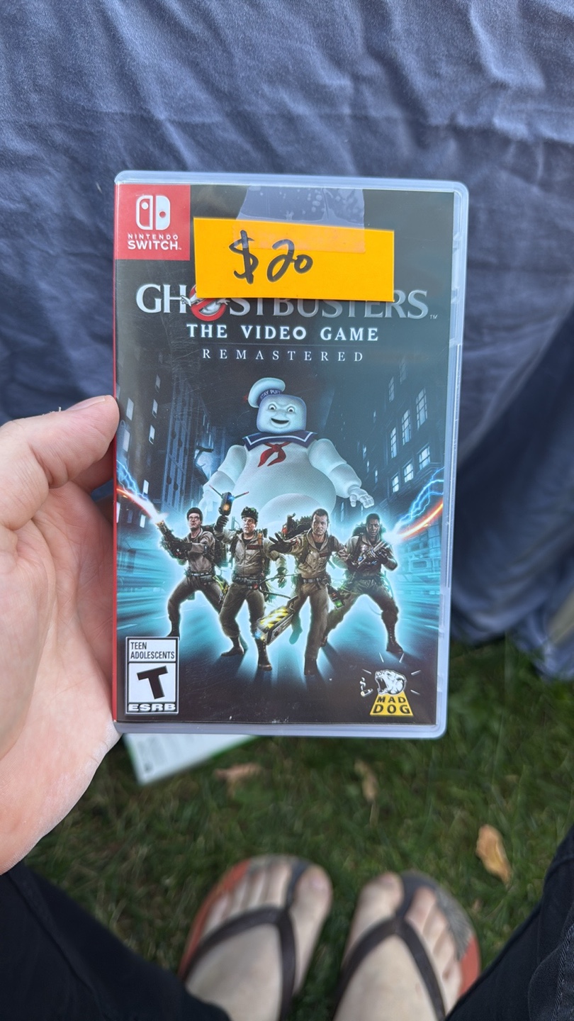 Ghostbusters on Nintendo switch