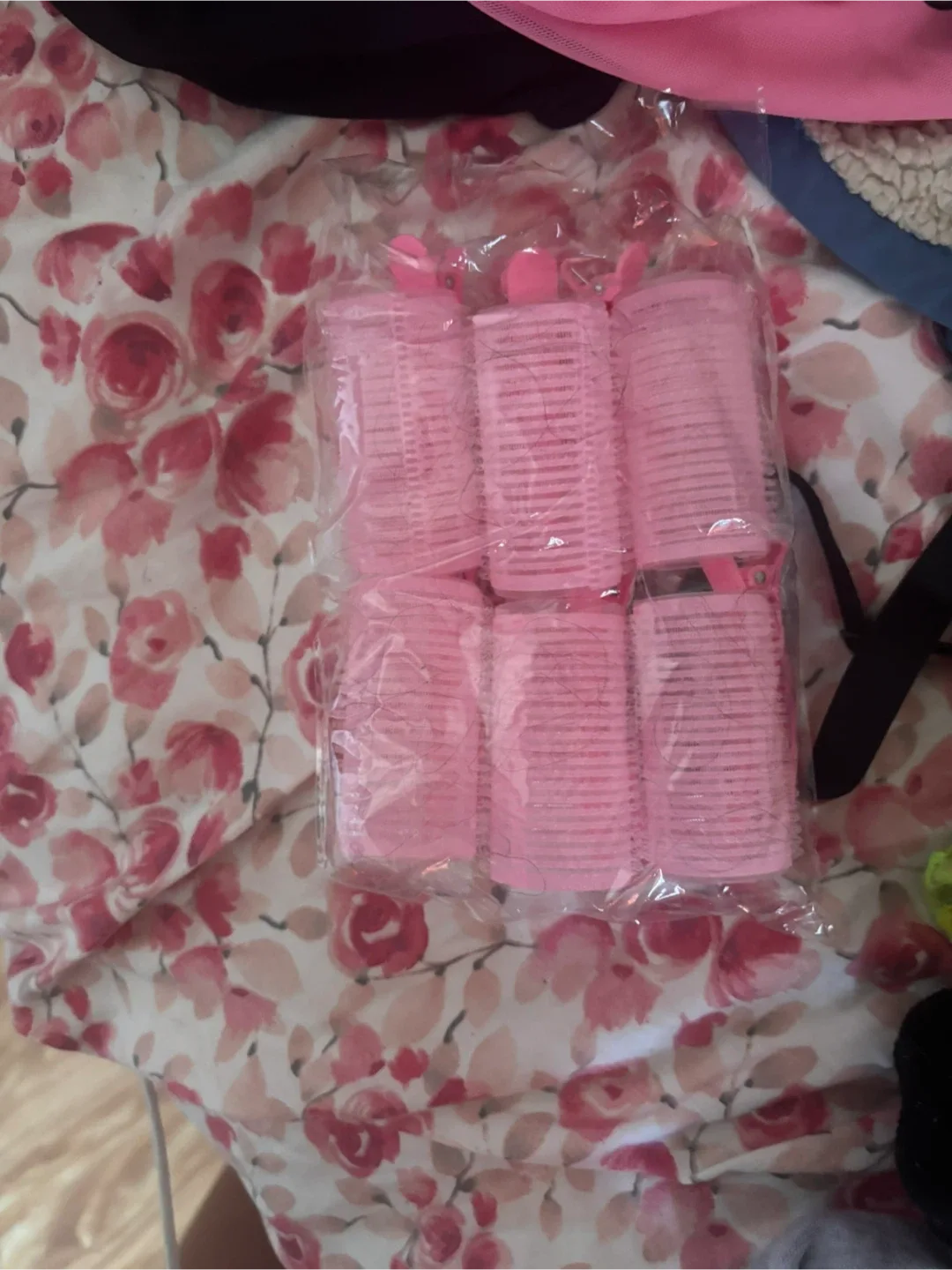 Pink Hair Rollers - New in Package thumbnail