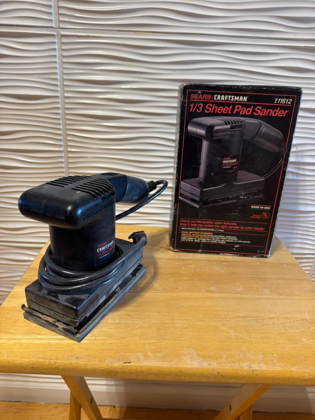 Craftsman 1/3 Sheet Pad Sander thumbnail