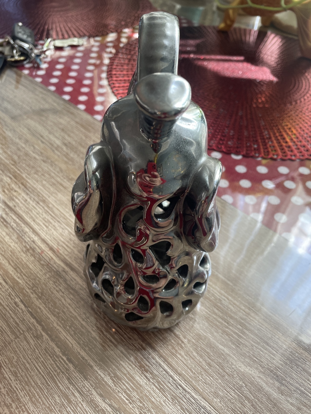 Silver Elephant Potpourri Figurine - photo 3