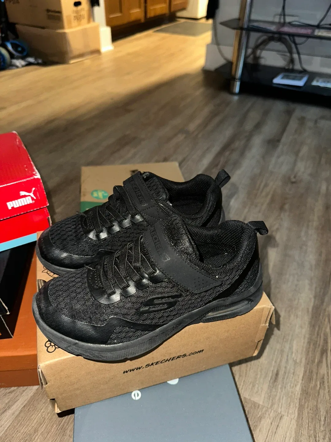 Skechers Kids' Black Sneakers image indicator(4)