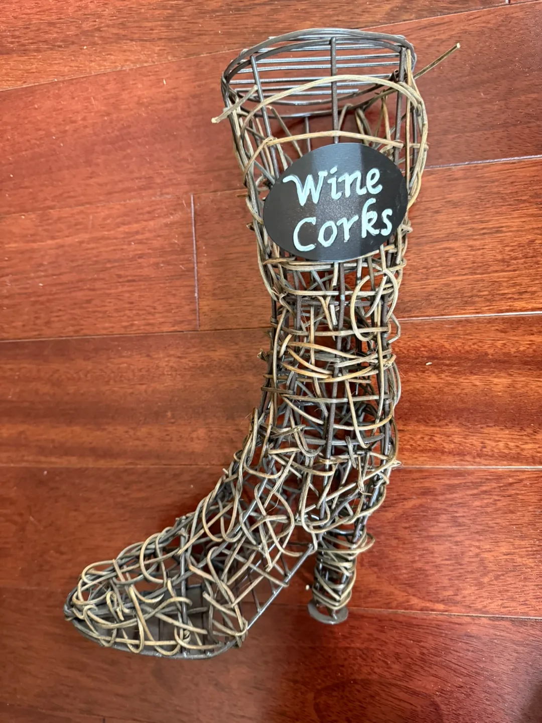 Wine Cork Holder - Boot Shaped