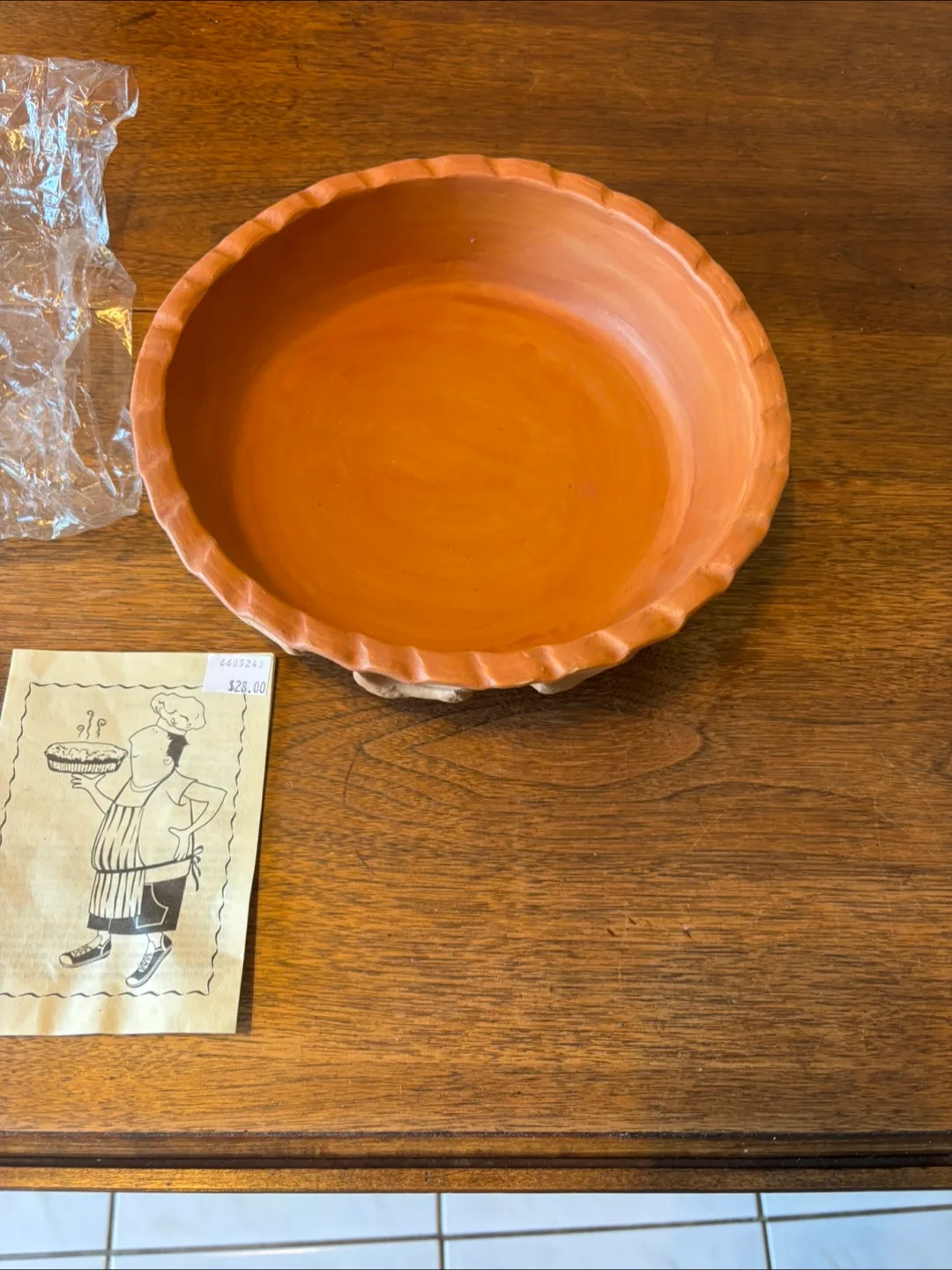 Pie Dish with Fish Design - New image indicator(2)