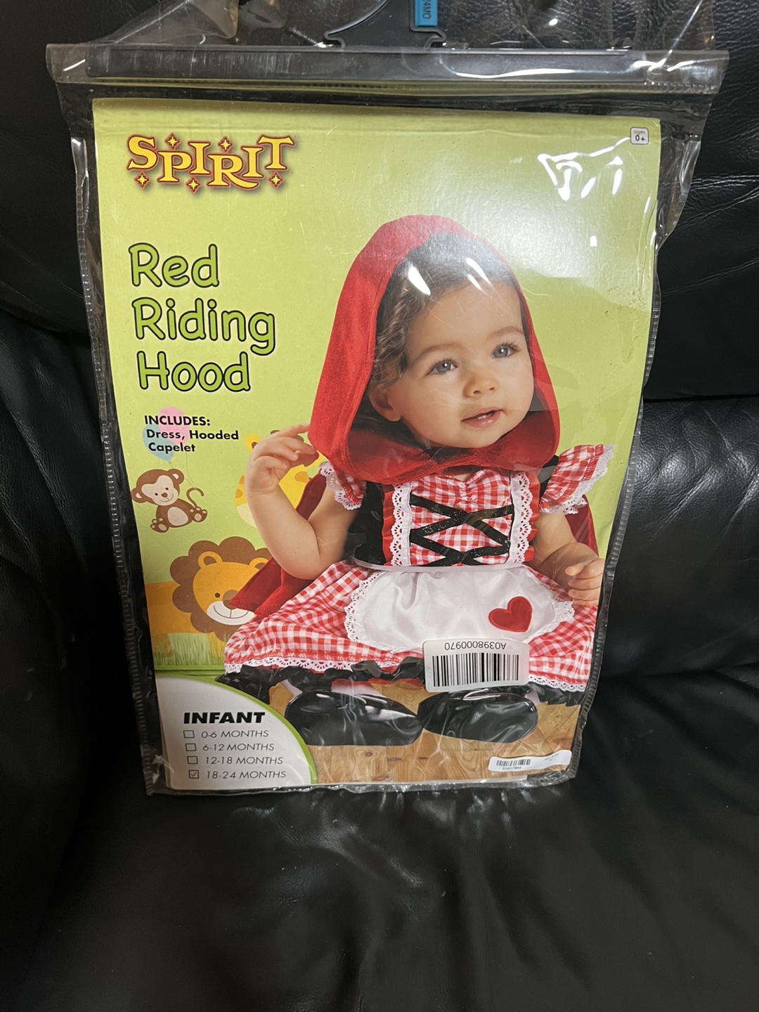Spirit Red Riding Hood Infant Costume (18-24 Months)