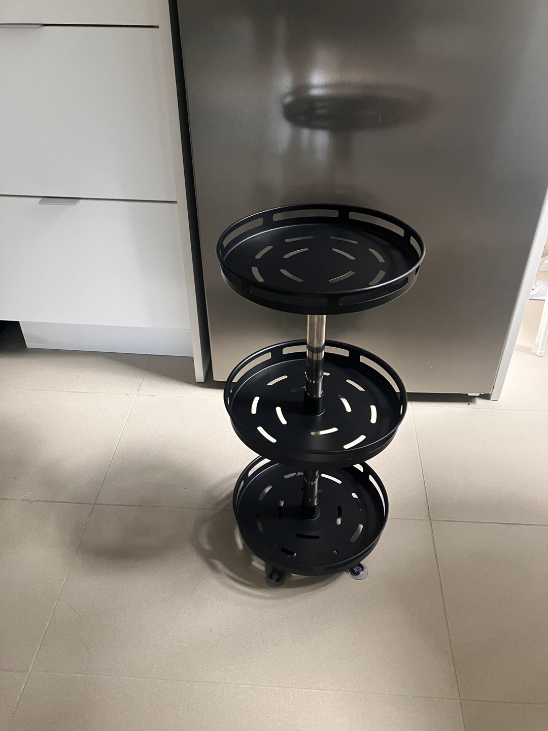 3-Tier Rotating Spice Rack Organizer - photo 2