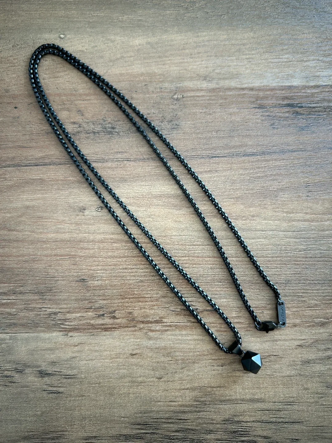 Vitaly Black Pendant Necklace thumbnail