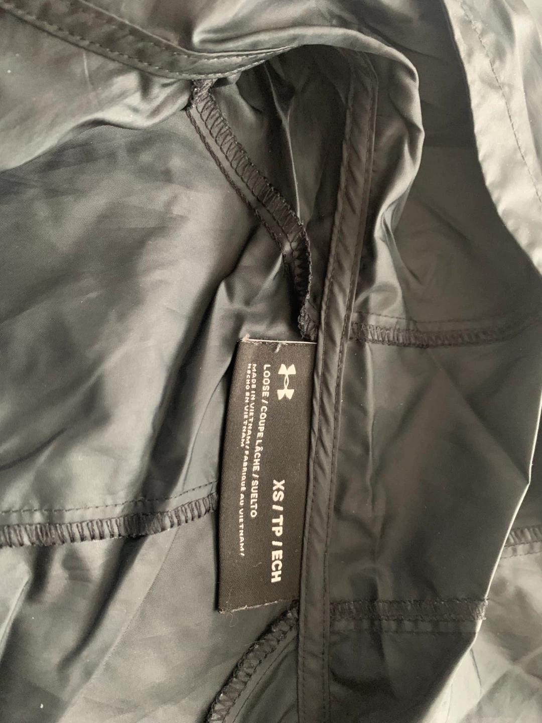 Under Armour Black Jacket XS