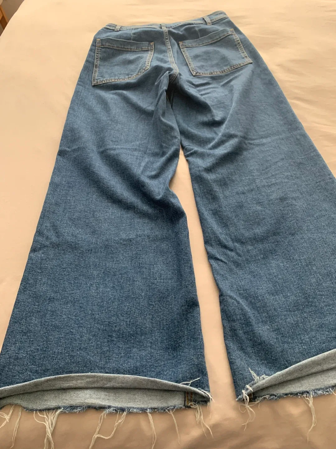 Zara Wide Leg Jeans - Size 8 image indicator(3)