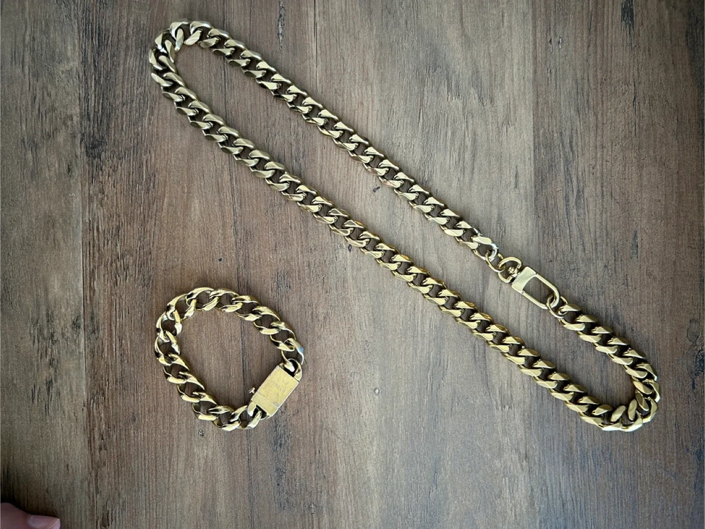Vitaly Gold Chain Bracelet (available as a set) image indicator(3)