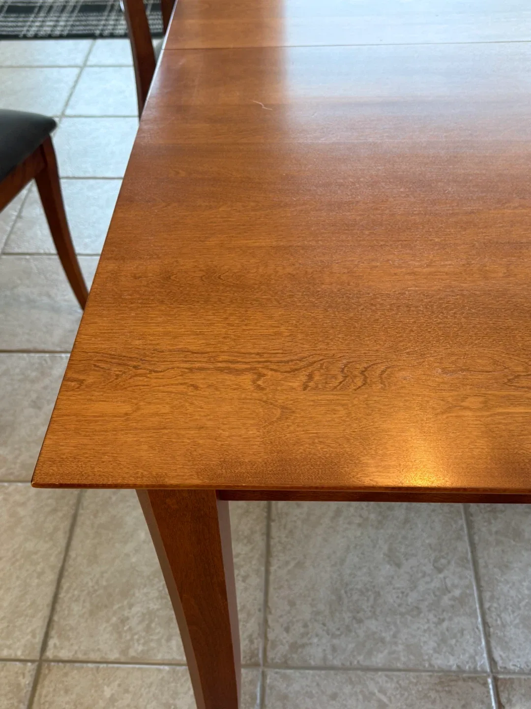 Solid Wood Dining Table + Leaf + 6 Chairs image indicator(4)