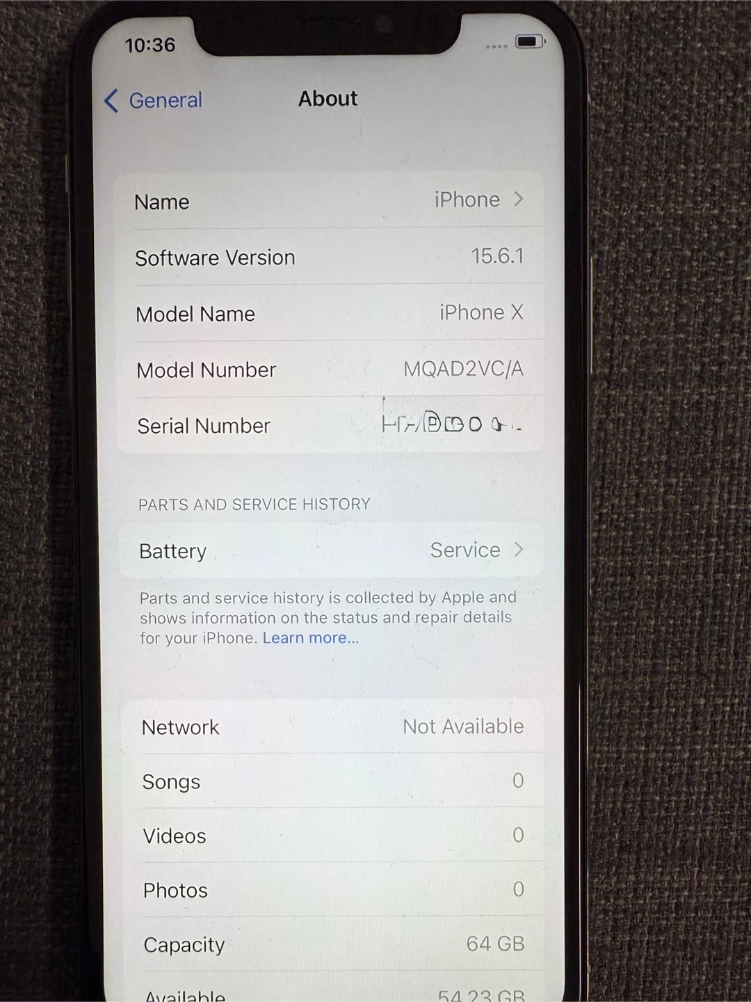 Apple iPhone X - 64GB Like New - photo 3