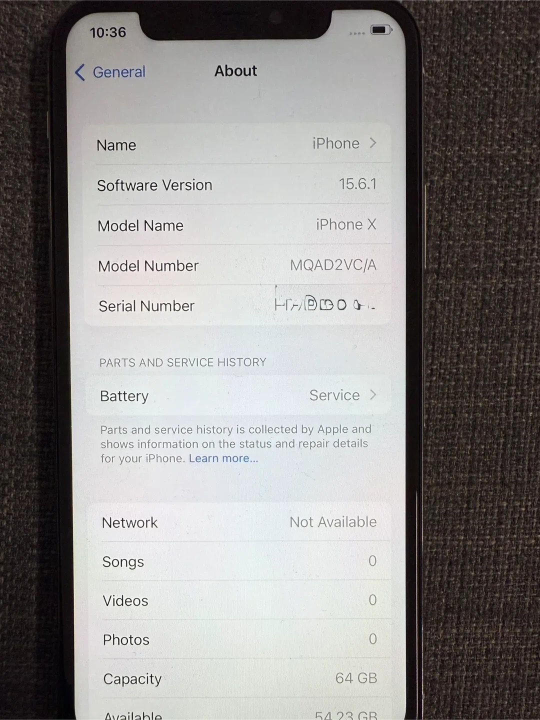 Apple iPhone X - 64GB Like New image indicator(3)