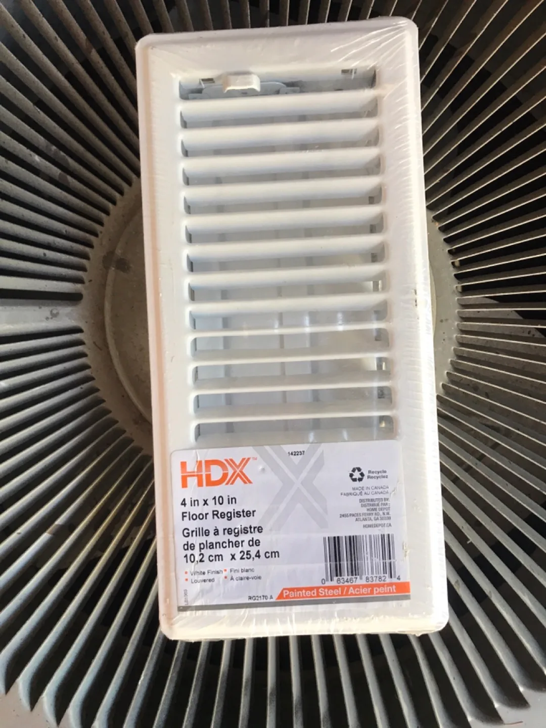 New HDX 4x10 in Floor Register thumbnail