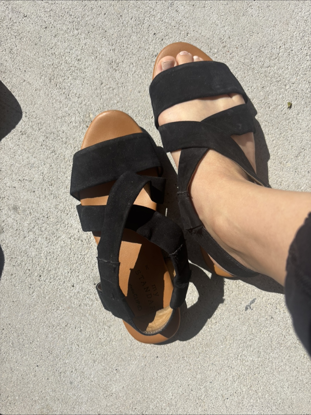 Black Sandals from Japan - photo 3