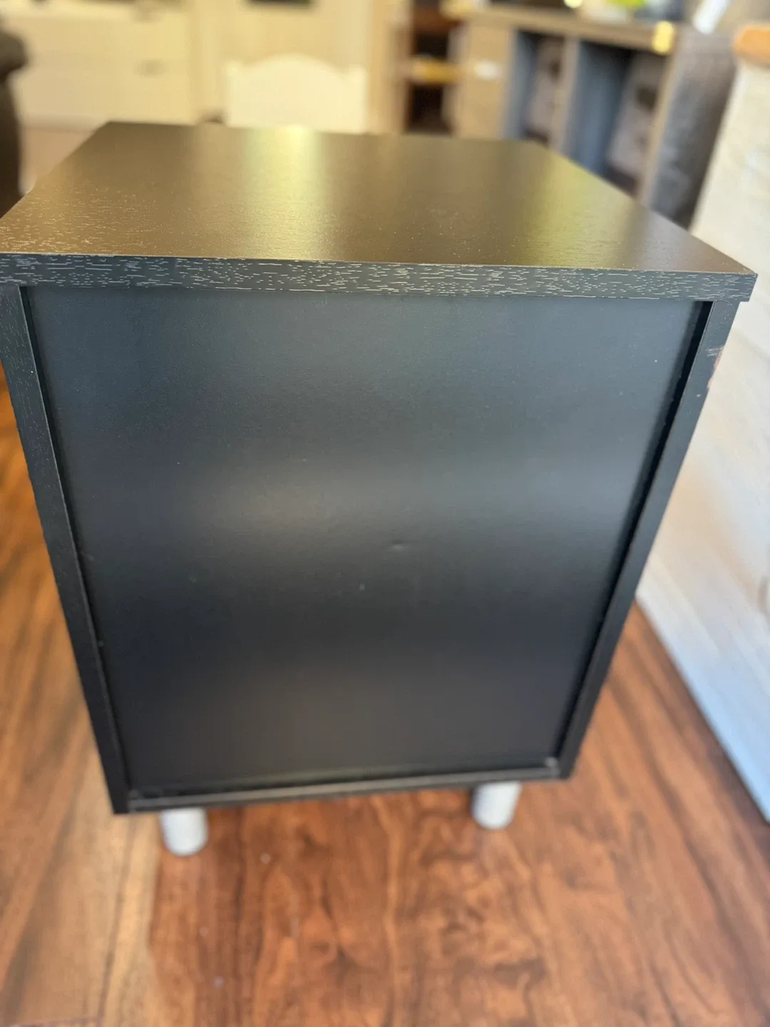 Black 3-Drawer Nightstand image indicator(4)
