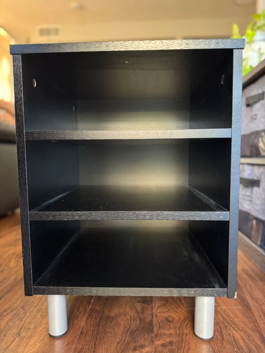 Black 3-Drawer Nightstand image indicator(2)