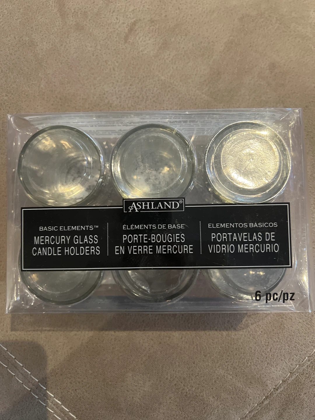 Ashland Mercury Glass Candle Holders (6) - photo 2
