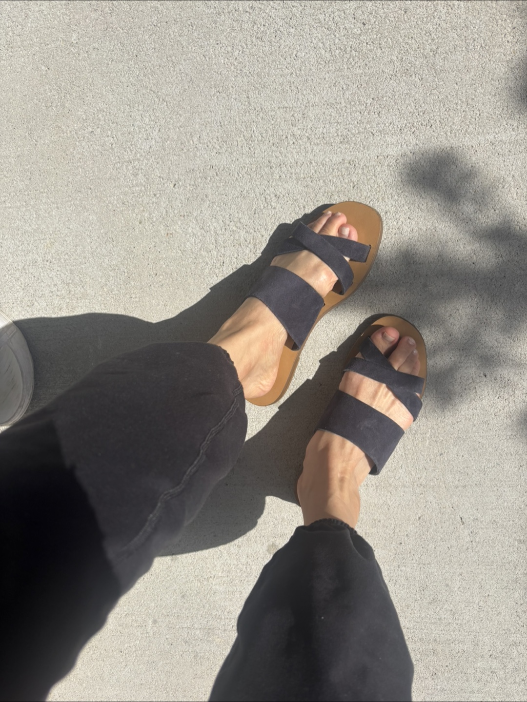 J.Crew Navy Suede Sandals - photo 2