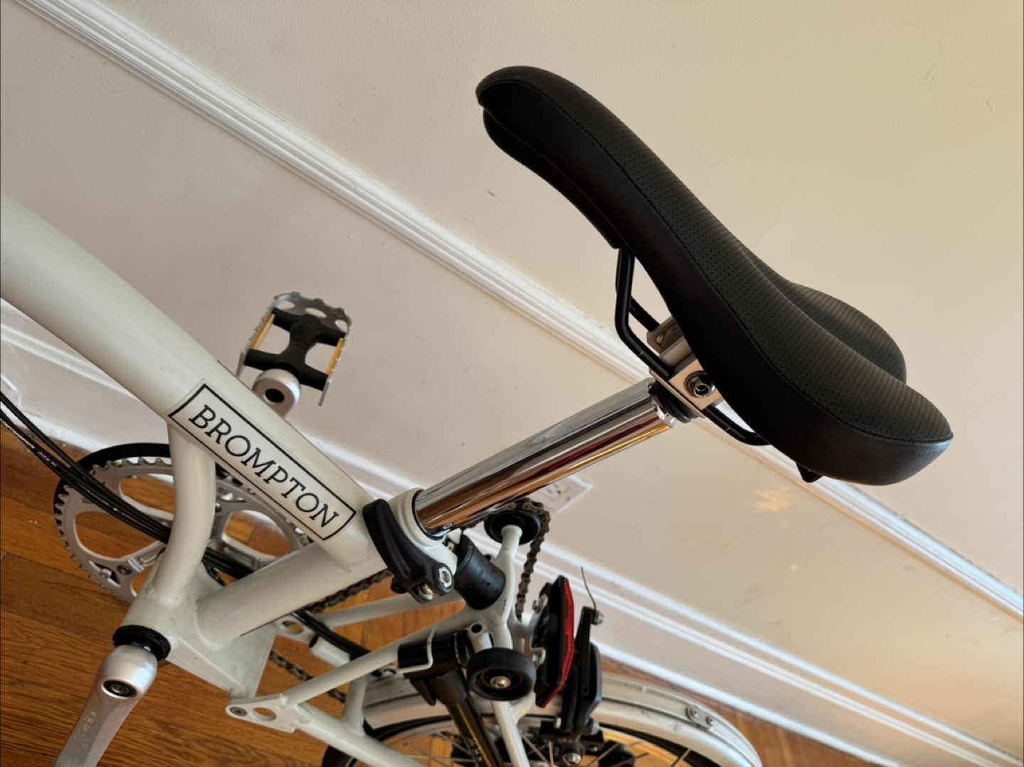 Brompton Folding Bike - White - photo 4