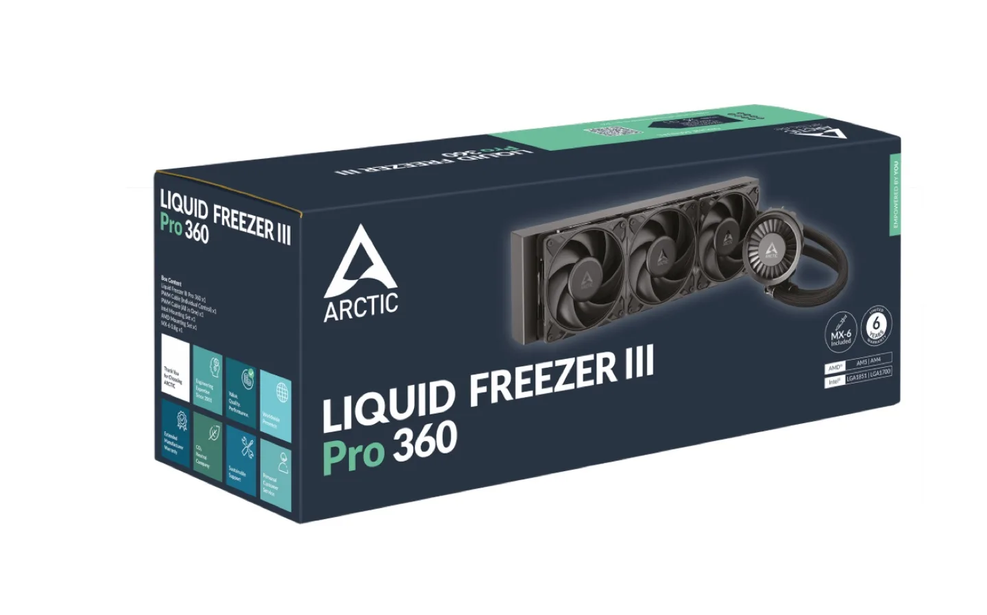 New Arctic Liquid Freezer III Pro 360 CPU Cooler