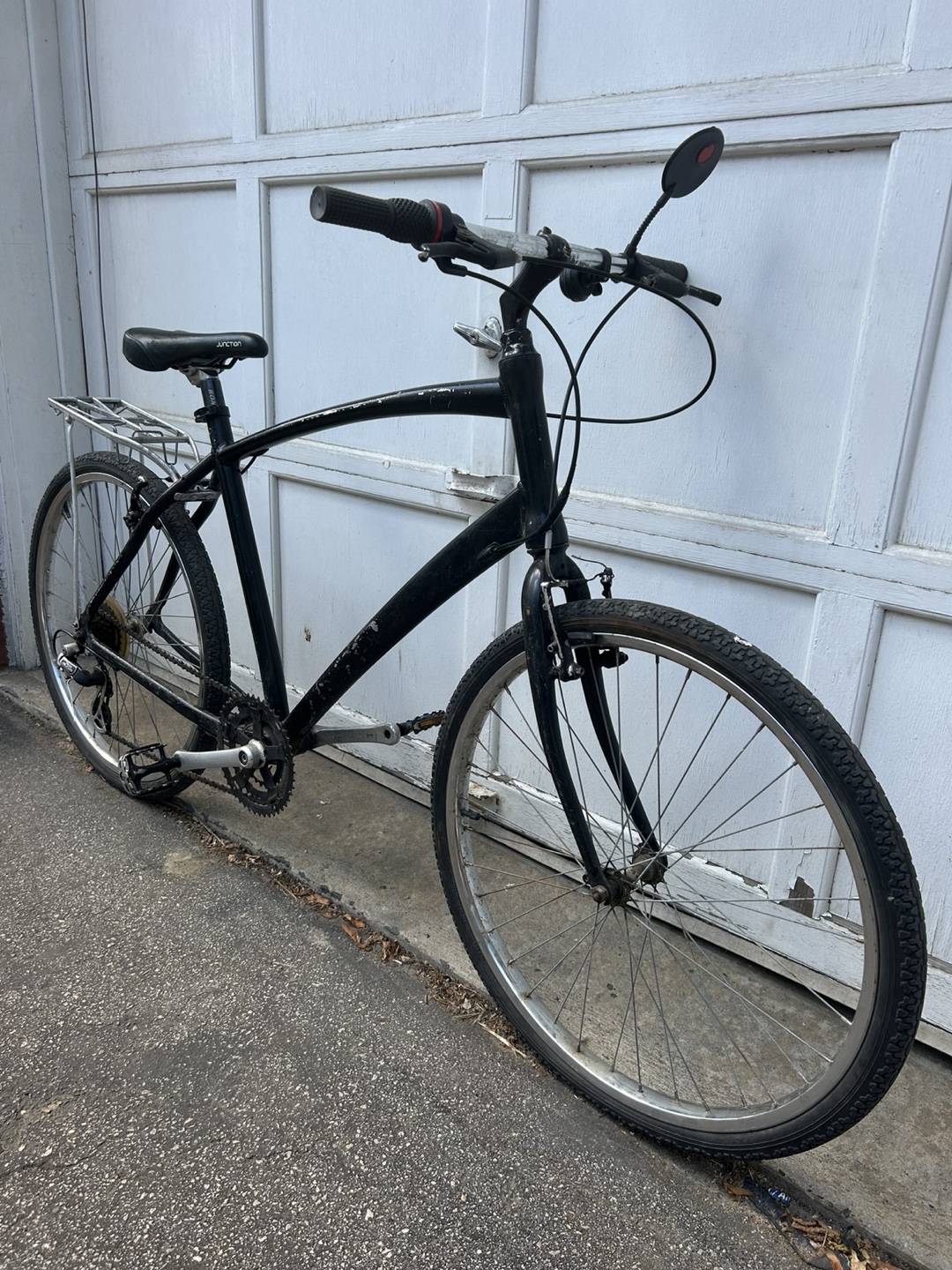 Black Hybrid Bicycle - photo 4