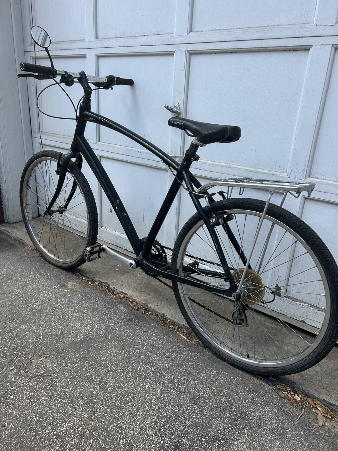 Black Hybrid Bicycle - photo 3