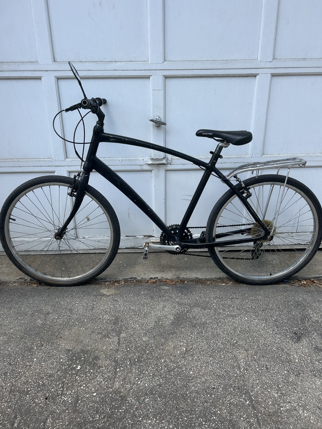 Black Hybrid Bicycle - photo 2