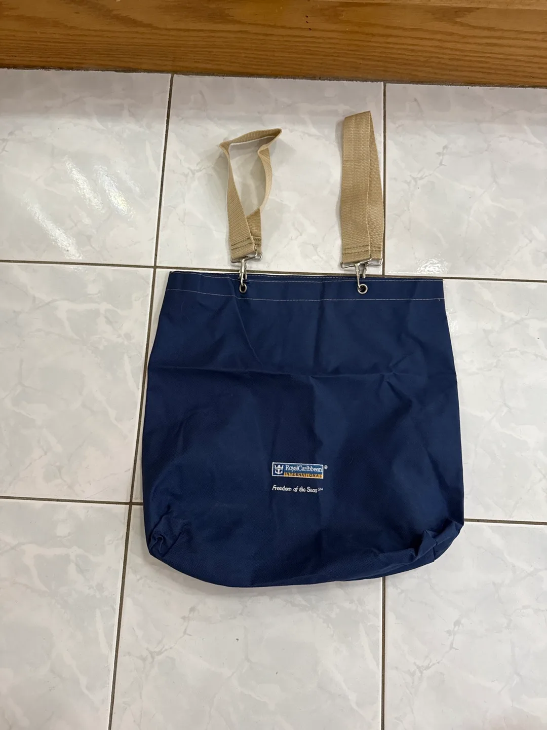 Royal Caribbean Freedom of the Seas Tote Bag - Navy Blue thumbnail