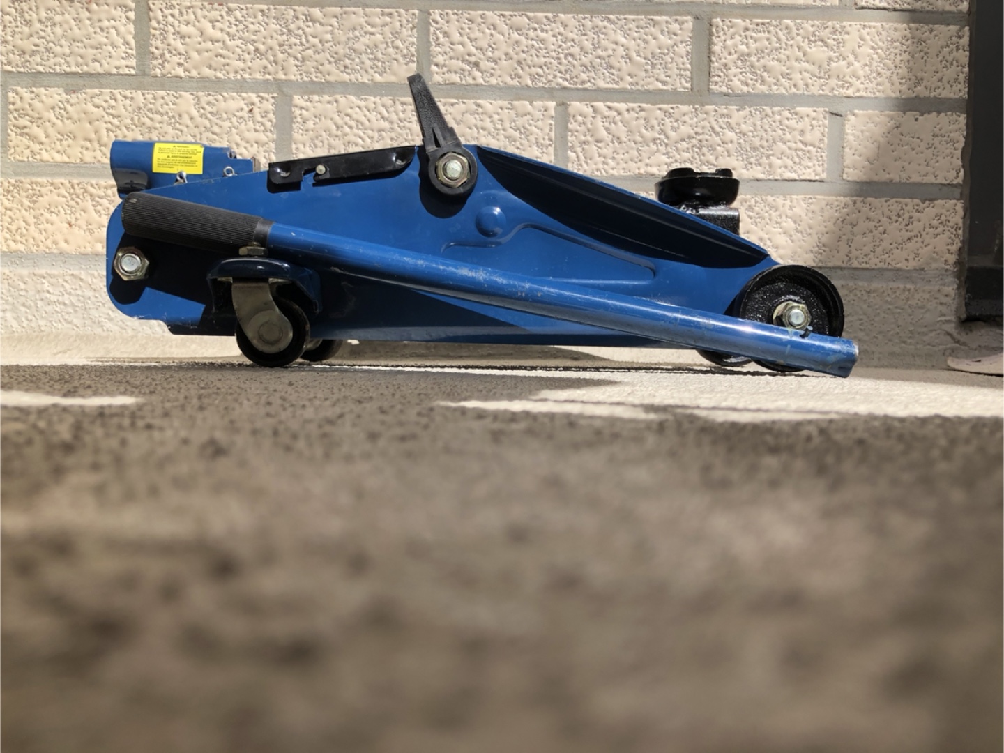 Certified 2-Ton Floor Jack - Blue - photo 3
