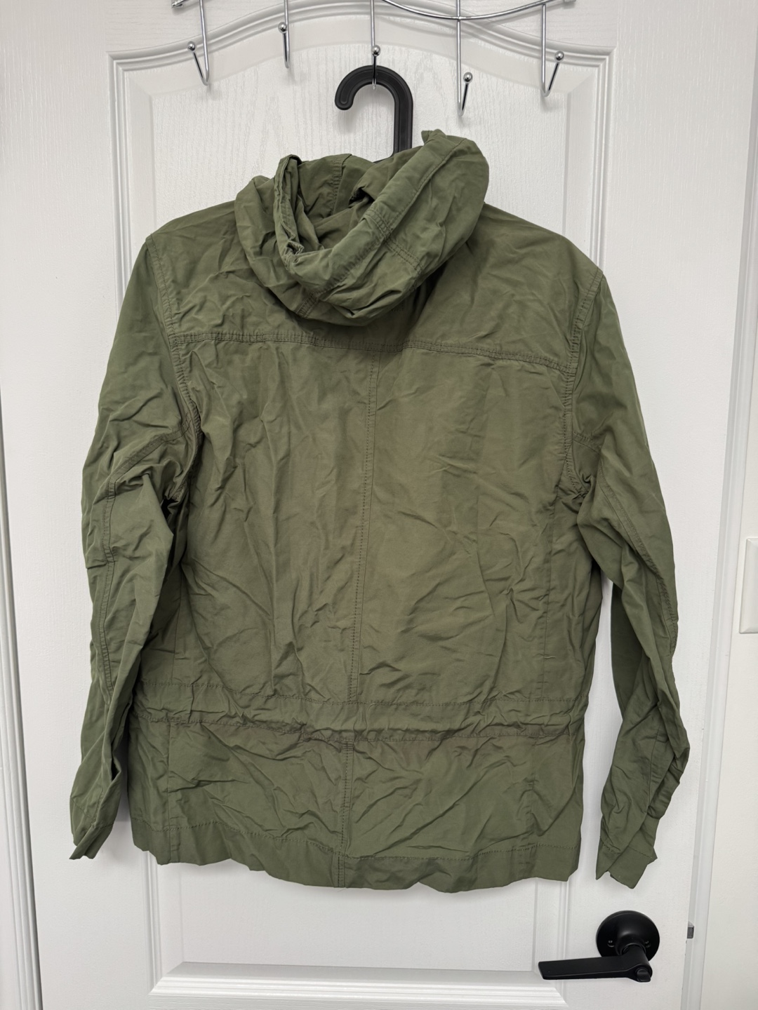 Gap Olive Green Hooded Utility Jacket - photo 2