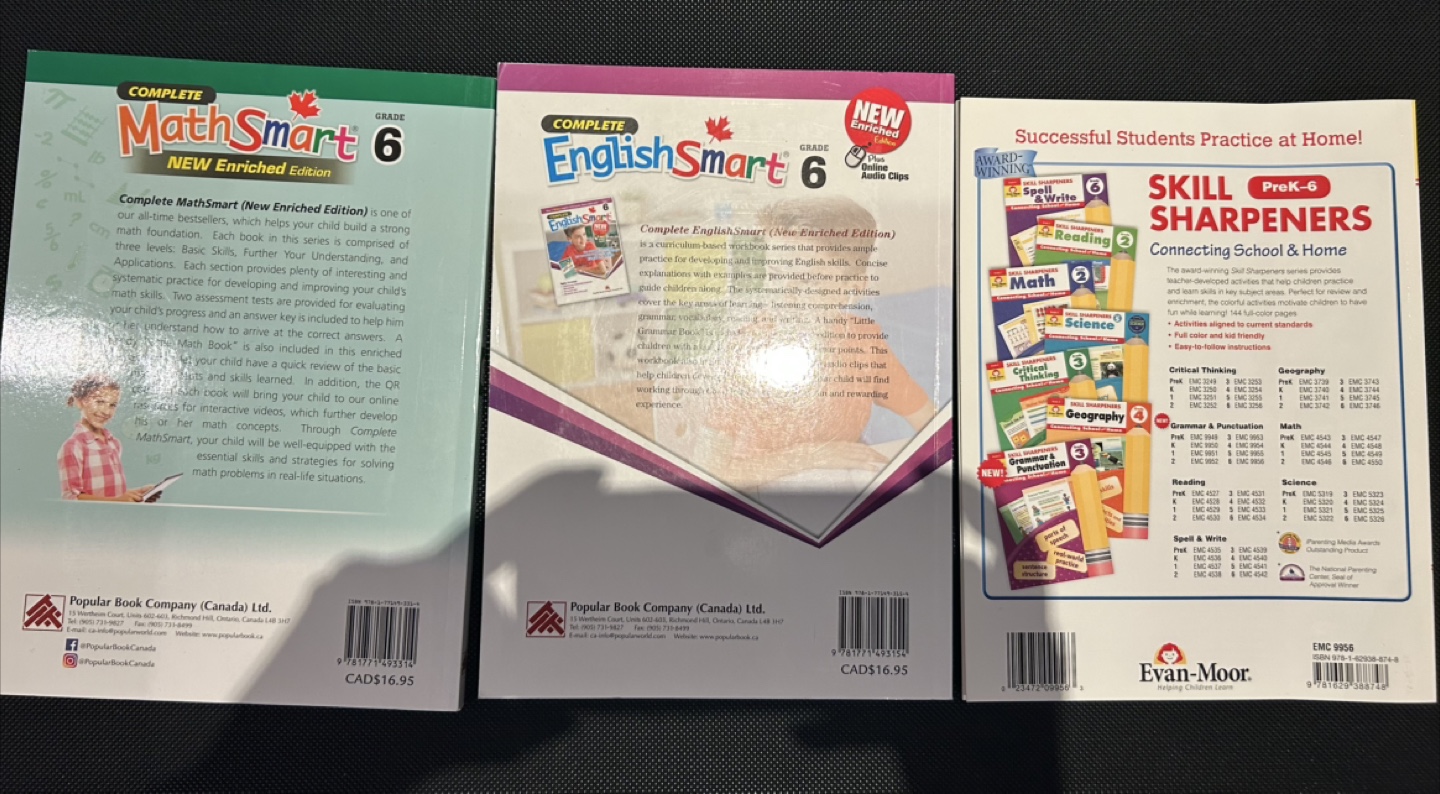 Grade 6 Skill Sharpeners & Workbooks - photo 2