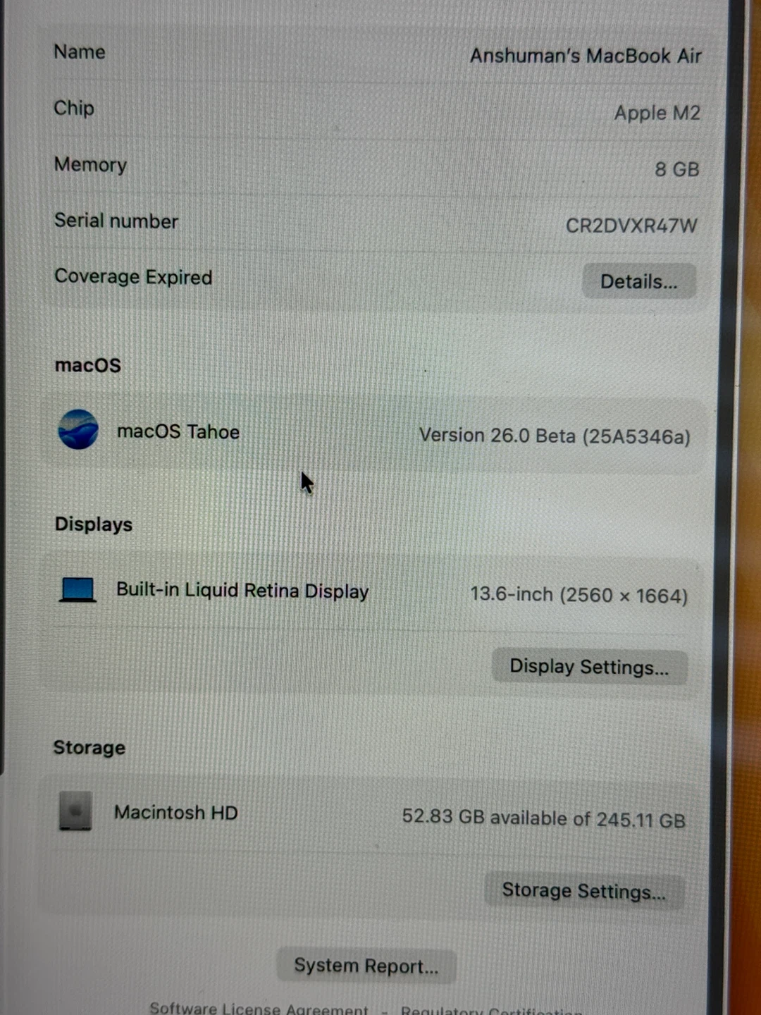 MacBook Air M2, 8GB Memory, 256GB Storage - photo 3