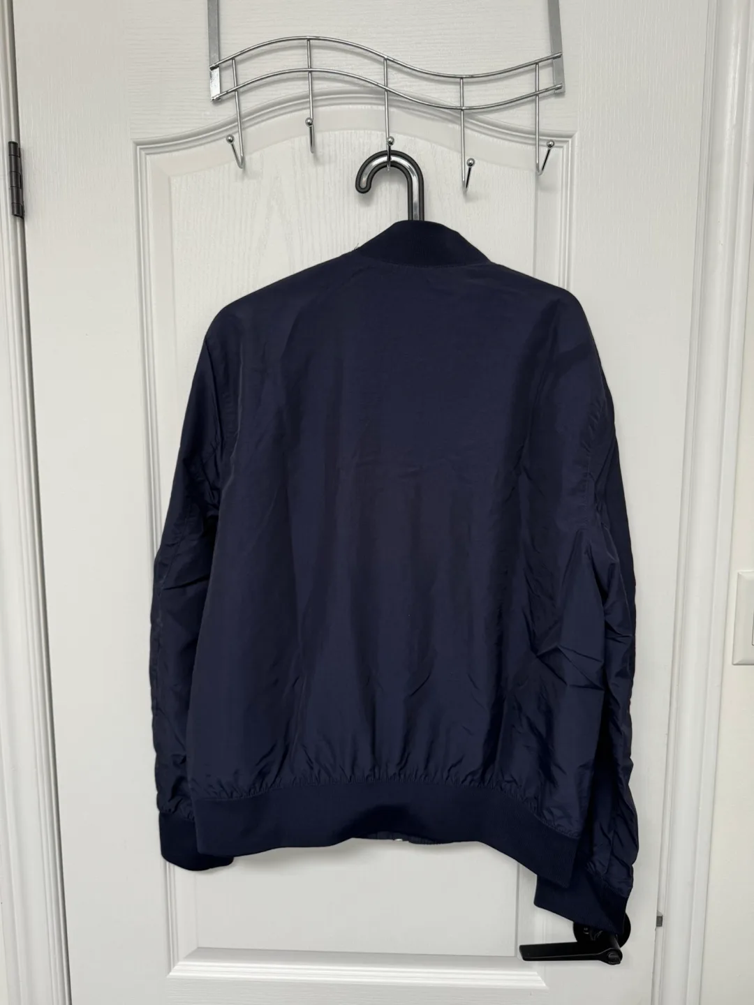 H&M Navy Blue Bomber Jacket image indicator(2)
