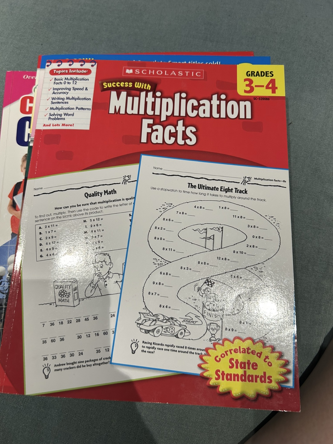 Scholastic & Evan-Moor Workbooks Grades 3-4 - photo 3