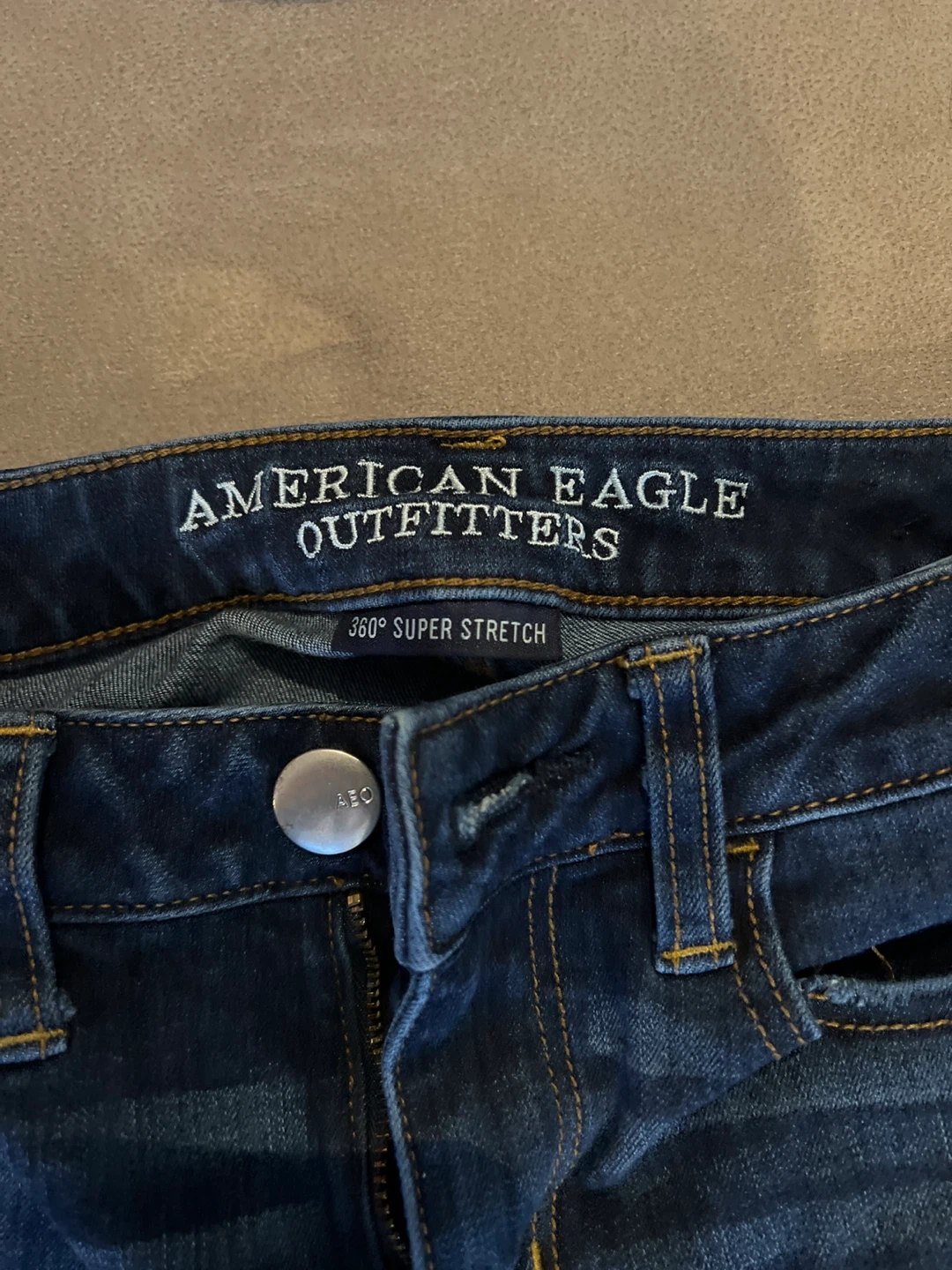 American Eagle Outfitters Dark Wash Ripped Jeans - photo 2