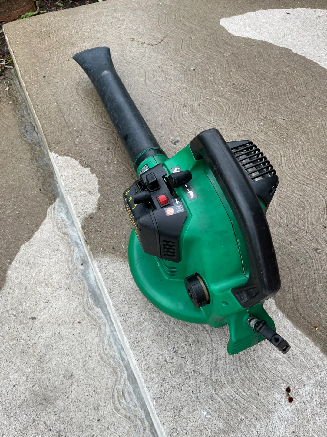 Weedeater leaf blower bv1650 - photo 5