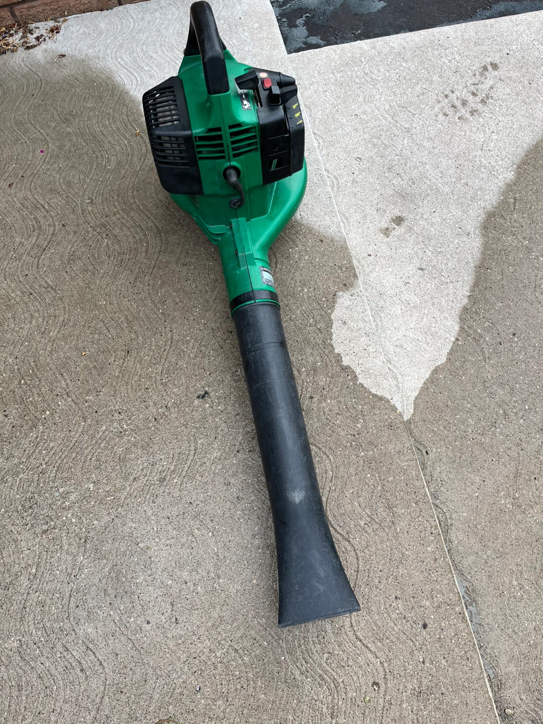 Weedeater leaf blower bv1650 - photo 2